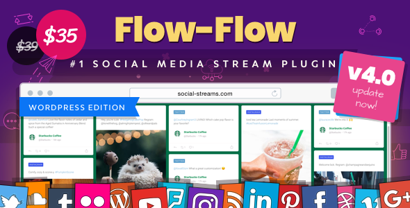 ItsWPLocker's tweet image. #Wplocker #Free #WordPress #Themes #Plugins Flow-Flow v4.1.8 - WordPress Social Stream Plugin bit.ly/2HMO8zD