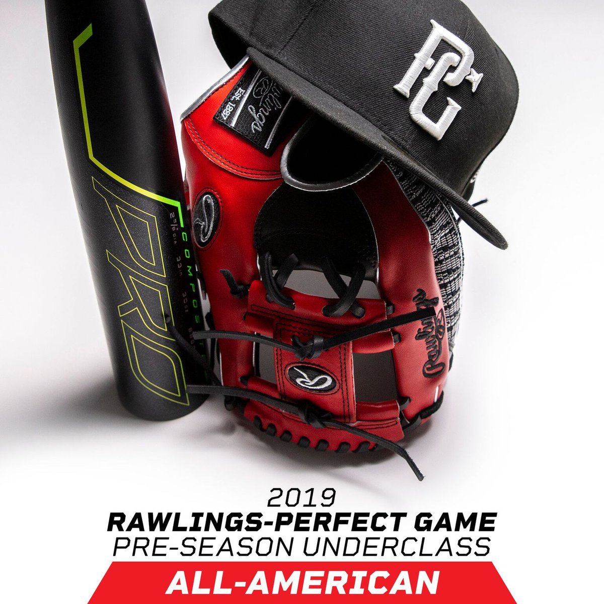 Thankful to be selected as pre-season all American. <a href="/PerfectGameUSA/">Perfect Game USA</a> <a href="/RawlingsSports/">Rawlings Baseball</a>