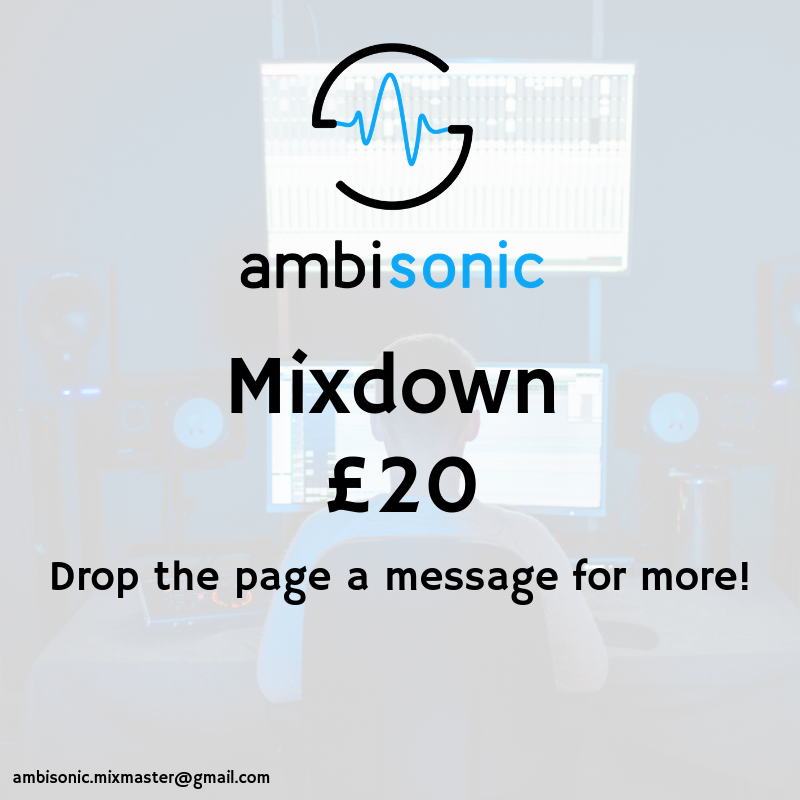 AmbisonicMixMst's tweet photo. Quality digital mixdowns for a reasonable price. Drop a DM for work or email #musicproducer https://t.co/qkk5eYQWf8