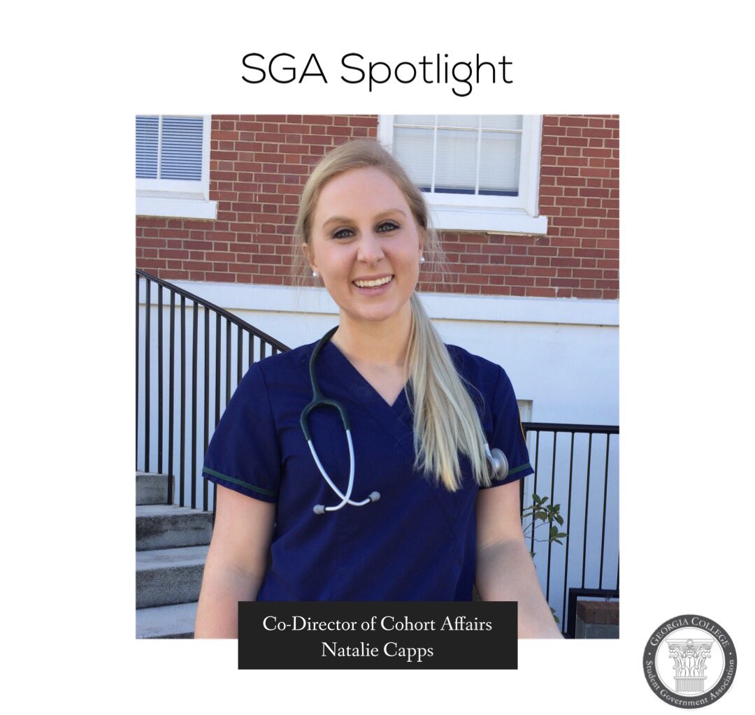 SGA Spotlight🌟🏛
-
Today’s spotlight is on senior Nursing major and SGA Co-Director of Cohort Affairs Natalie Capps! “Through my involvement as Co-Director of Cohort Affairs, I have been able to help SGA get connected with the nursing program.” instagram.com/p/BvjuH1yhhCY/…