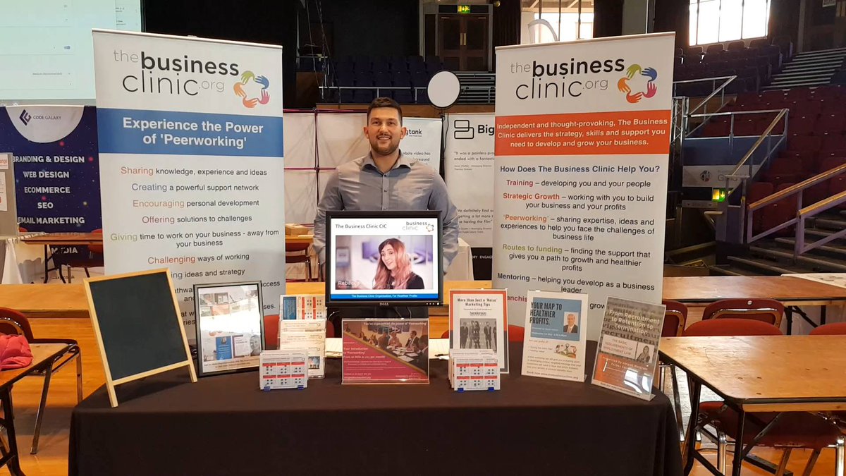 TheBCOCIC's tweet photo. Officially set up for #LBE2019 tomorrow! Why not come visit us to share your business success story? #PeerworkingPower #strongertogether #lancashirebusiness https://t.co/1h1s7WCp7l
