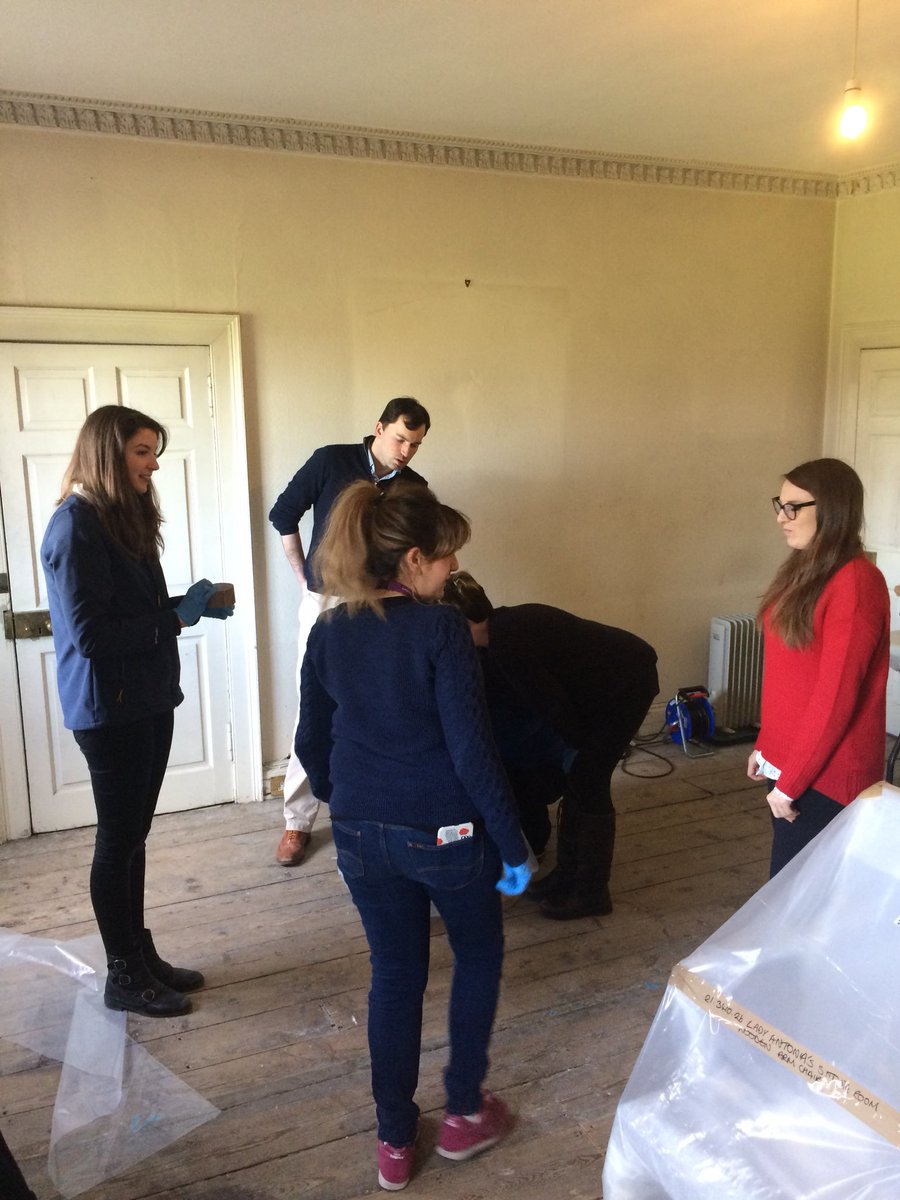 NLSColl_Care's tweet image. A day spent thinking about all things IPM @N_T_S Newhailes and helping with the  #mothproject. Some great lessons learned. Great to see the work that’s being done here and how the team at Newhailes are actively engaging the public in the care of historic collections .