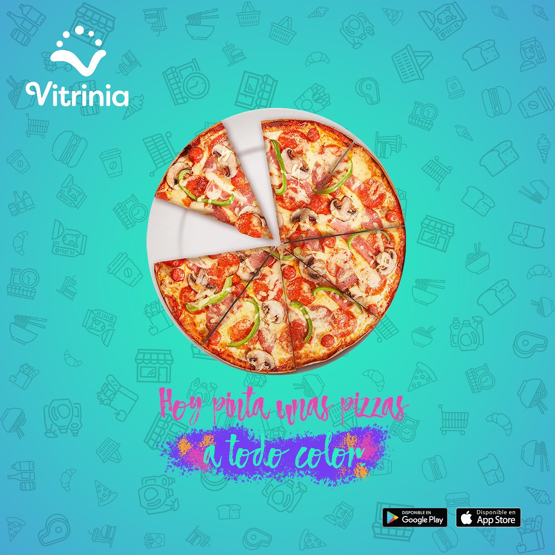 Vitrinia_ar's tweet photo. Una pinturita🍕🎉 😍 #PediConVitrinia  y disfrutala en casa.

Descargá la App
https://t.co/B81F4eHNkI

#pizza #vitrinia #compraseguro #pizzamania #argentina🇦🇷 https://t.co/5m0EotO6an
