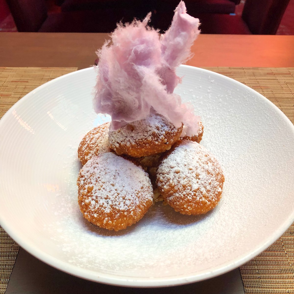 GrandCenter's tweet image. All of the buzz about St. Louis-style food has us wanting to dive head first into these gooey butter donuts (yes, they are topped with cotton candy). And, hey, if "St. Louis-style" isn't your thing, that just means there's more for the rest of us! #stl #stlouisstyle