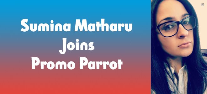 Promo_Parrot's tweet photo. Promo Parrot is pleased to announce the recent hiring of Sumina Matharu as Sales Manager. Sumina comes with a wealth of experience and knowledge in both Sales and Management and has already started implementing strategies to help streamline and improve our sales process. https://t.co/PlAV9sWQfn