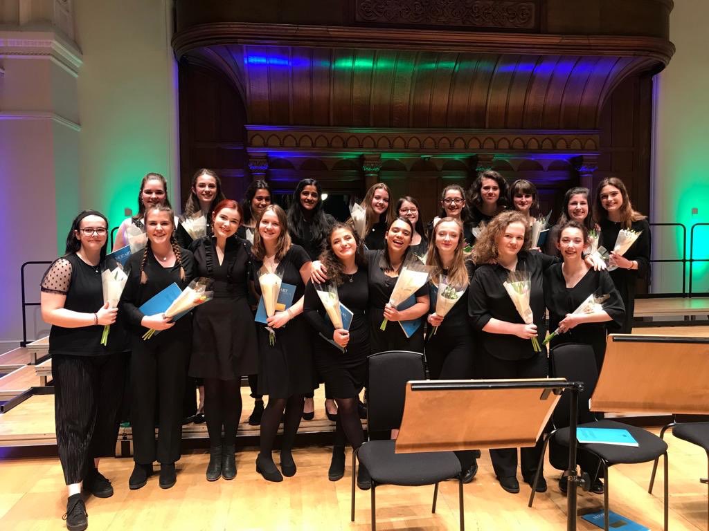 MerHouse_WHS's tweet photo. Such a wonderful final concert at Cadogan Hall last night! Pretty sad that I’ll never perform with these fab gals again! Hope everyone enjoyed the concert as much as we did! @Music_WHS @MusicRep_WHS @WimbledonHigh ❤️❤️❤️ https://t.co/a2Xl09qpPl