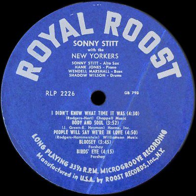 karyobin014's tweet photo. #SonnyStitt With The New Yorkers    Royal Roost🇺🇸 – RLP 2226  1957
https://t.co/LWjBthprUP
https://t.co/UwMwkMEzZZ #Jazz
#SonnyStitt - alto saxophone🎷
#HankJones - piano🎹
#WendellMarshall - bass
#ShadowWilson - drums🥁 https://t.co/hPzEweFMIR