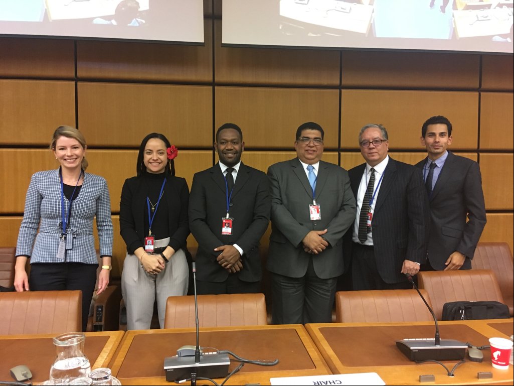 🇦🇺 pleased to host an event on approaches to tackling cybercrime with #Samoa, #Vanuatu, #Dominican Republic, the US and Canada. A key message: strong legal frameworks and technical expertise are essential to investigating and prosecuting cybercrime @usunvie_US <a href="/Canada_INT_VIE/">Canada Mission UN - Vienna</a>