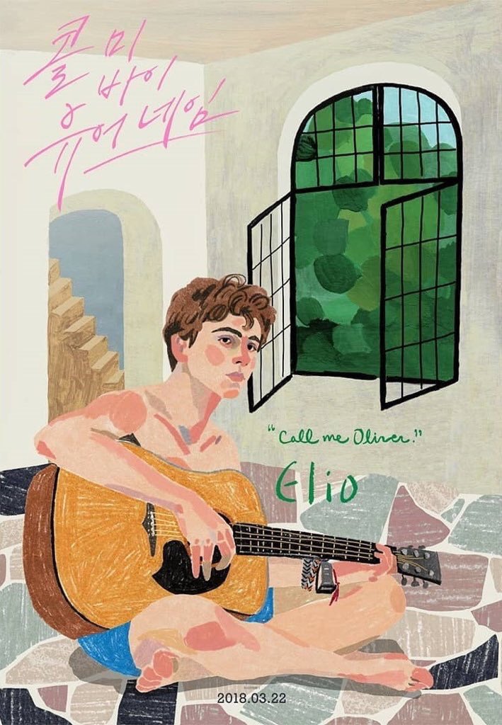 Korean Posters For Call Me By Your Name 17
