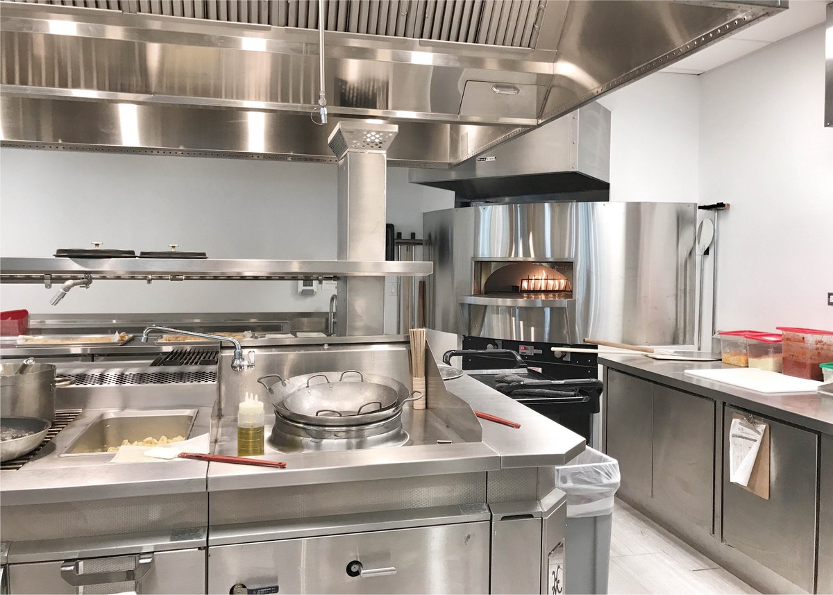 A display of Baring's work at the new Gartner Skyplex in Fort Myers, Florida.