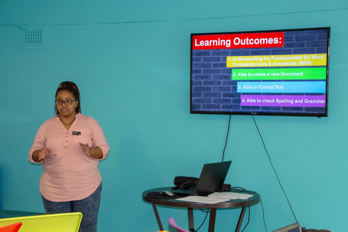 RLabs's tweet photo. Week 1 of Introduction to Word Processing and the students will be focusing on How to create a document, Be able to format text, check punctuation and leaving with an understanding of the Word Processing tools & commands.
#MakingHOPEContagious #WordProcessing #ThursdayClasses https://t.co/ETpTJ9lBho