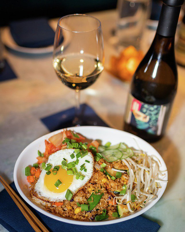 Have a rice day! #kimchifriedrice #lunch #tansuonash