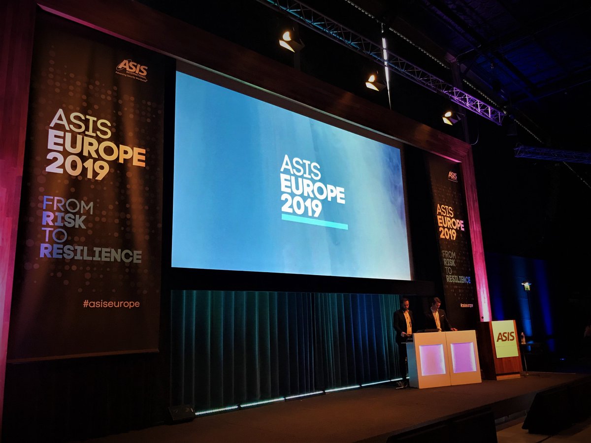 SecurityBuyer's tweet photo. This year’s #ASISEurope in Rotterdam was a stimulating event for @HandMediaInt to discuss growing security challenges with principal industry leaders. #ASIS2019 #security #resilience #innovation https://t.co/6BrmJ7jH8D