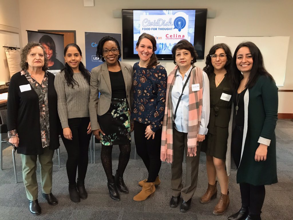 iamcelinacc's tweet photo. Getting started with @CivicActionGTHA #CivicDish! Get on down to @whitbylibrary! https://t.co/pAM6BwsVZZ