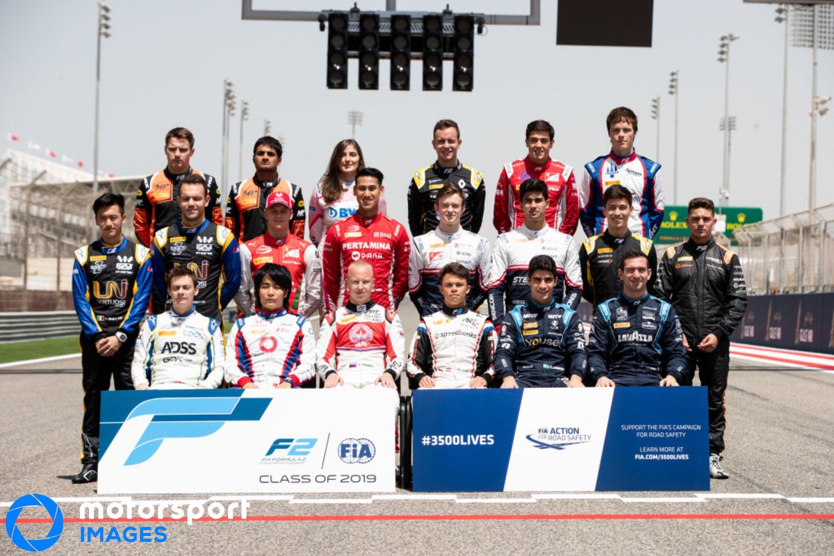 remco_v_eldik's tweet photo. #Repost @MSI_Images
The @FIA_F2 class of 2019
1 #Matsushita 2 #Delétraz
3 #Mazepin 4 #deVries
5 #Câmara 6 #Latifi
7 #Zhou 8 #Ghiotto
9 #Schumacher 10 #Gelael
11 #Ilott 12 #Correa
14 #Boccolacci 15 #Aitken
16 #King 17 #Raghunathan
18 #Calderón 19 #Hubert
20 #Alesi 21 #Boschung https://t.co/RZOA87DPIe