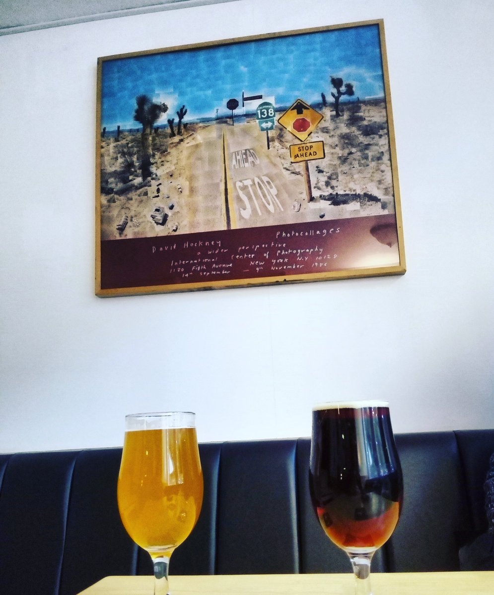 absurdlyso's tweet photo. day shaping activities:
great here;
lots of art
popping up on walls & on keg & on cask
#creativeroutes #makingitnew
#artsandcrafts #bradford #craftbeers #redbeers #sourbeers #woolexchange #bradfordhistorylovers #afternoon #utopianconversations @TheExchangeBra1 https://t.co/uHUx7c6D8c