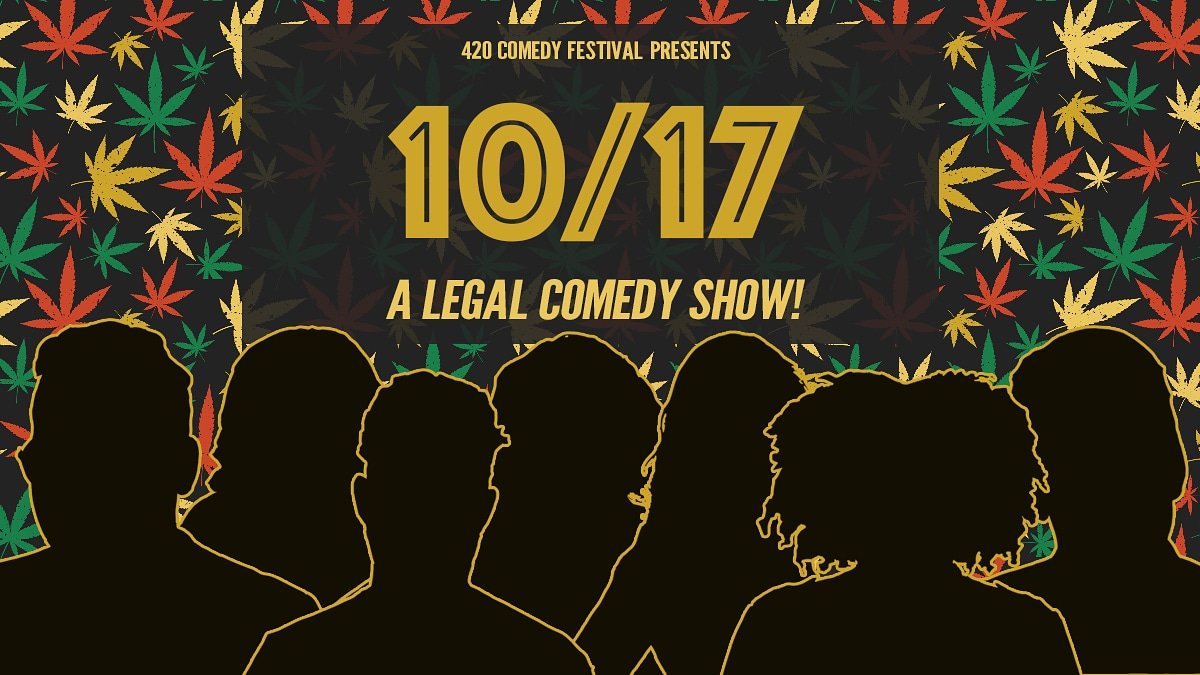 Tomhearn's tweet photo. Tonight @420ComedyFest presentz A Totally Legal Comedy Show!!!
Where: @BadDogTheatre
When: 11PM
Why: Some of the best improvisors get hella high and do a silly improv show!
Come have a hoot and a laugh!
How much: $10
#toronto #comedy #highlife #toevent #comedyto https://t.co/M0Jvw0BJVf