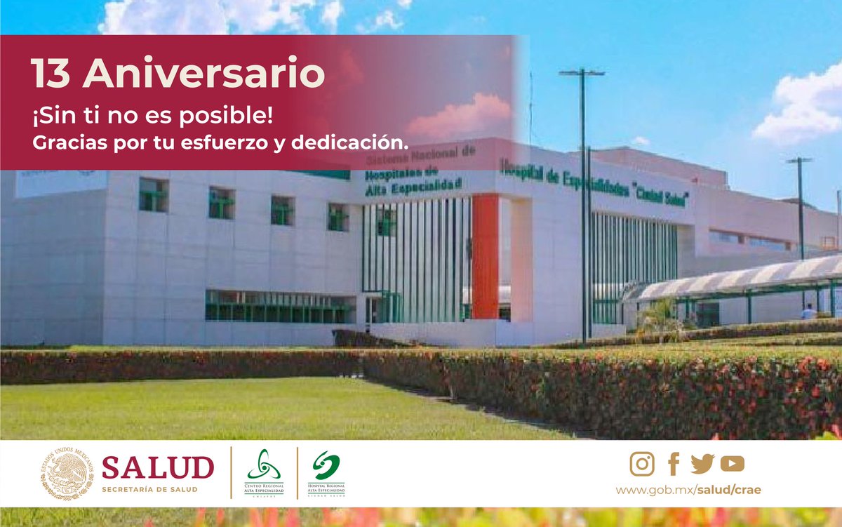 HEPChiapas's tweet photo. ¡Sin ti no es posible! #13Aniversario #HRAEs #Chiapas

#Comparte @SSalud_mx @ccinshae @chichibe_22 @Flakyi https://t.co/vh7GyLVXx6