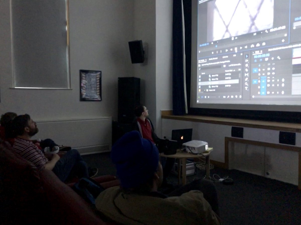 tapeartscentre's tweet photo. Today at TAPE: the first post-production workshop for our second feature film, Approaching Shadows. The edit is underway!!
#ApproachingShadows #creativeinclusion https://t.co/SLosDQZTm7