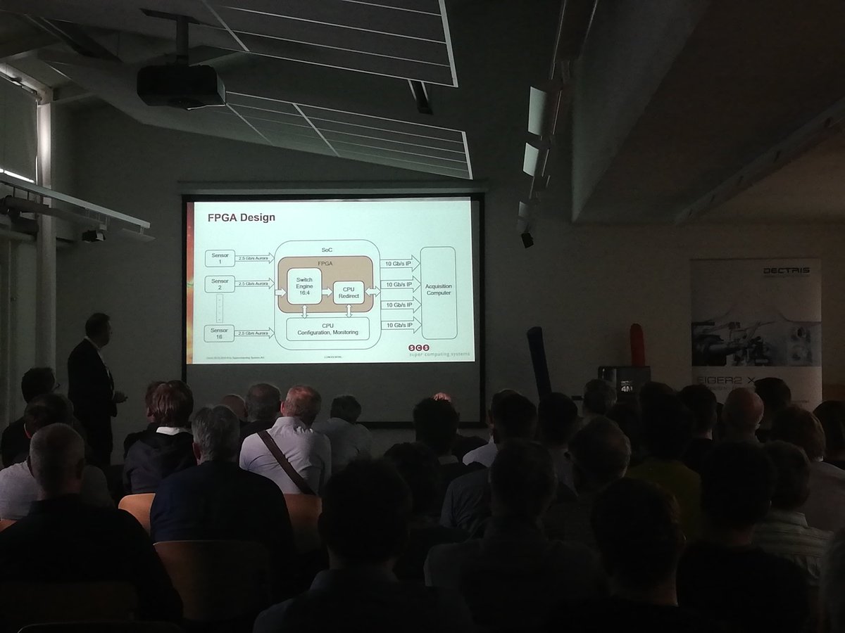 Dectris Eiger2 at SCS, our newest tech event looking at FPGAs handling vast amounts of data for research and development. #FPGA #DECTRIS #scstechevent