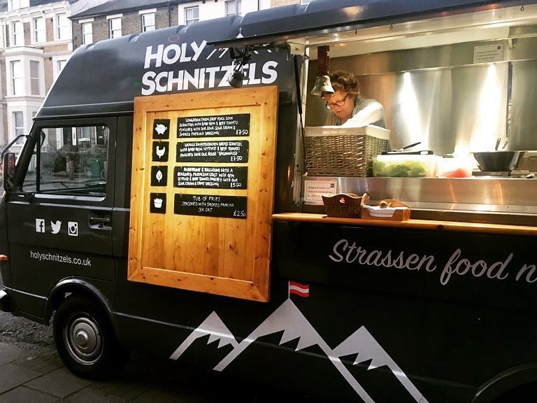 Super Schnitzel heroes @holyschnitzels make a welcome return to #46chestertonroad this evening with the perfect food to match both your drink of choice and this damn fine weather we’re having today (and hopefully for a lot longer!) Hatch up 6pm-9pm