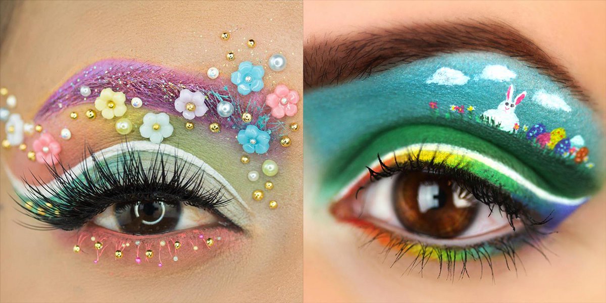 y_crem's tweet photo. Since easter is coming up, we are going to give you some eyelook inspirations for your makeup this easter😍
These looks have been completed with our eyeshadow range! https://t.co/hz4hVozlvJ
