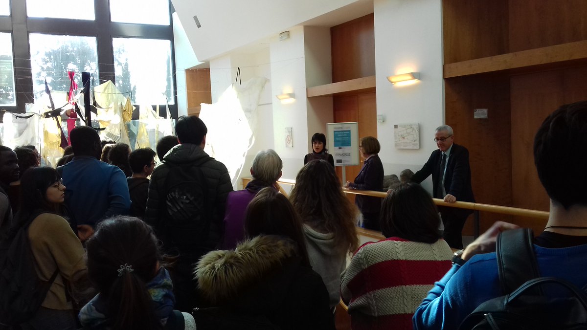 EWordsEU's tweet photo. We kept our promises! We did finish in style 💪! #FrancaMarini installation art opening #March28 in #Siena #HumanRights @unisiena The full gallery ⬇️https://t.co/RPYYkOoOoG https://t.co/pDZsP6PidW