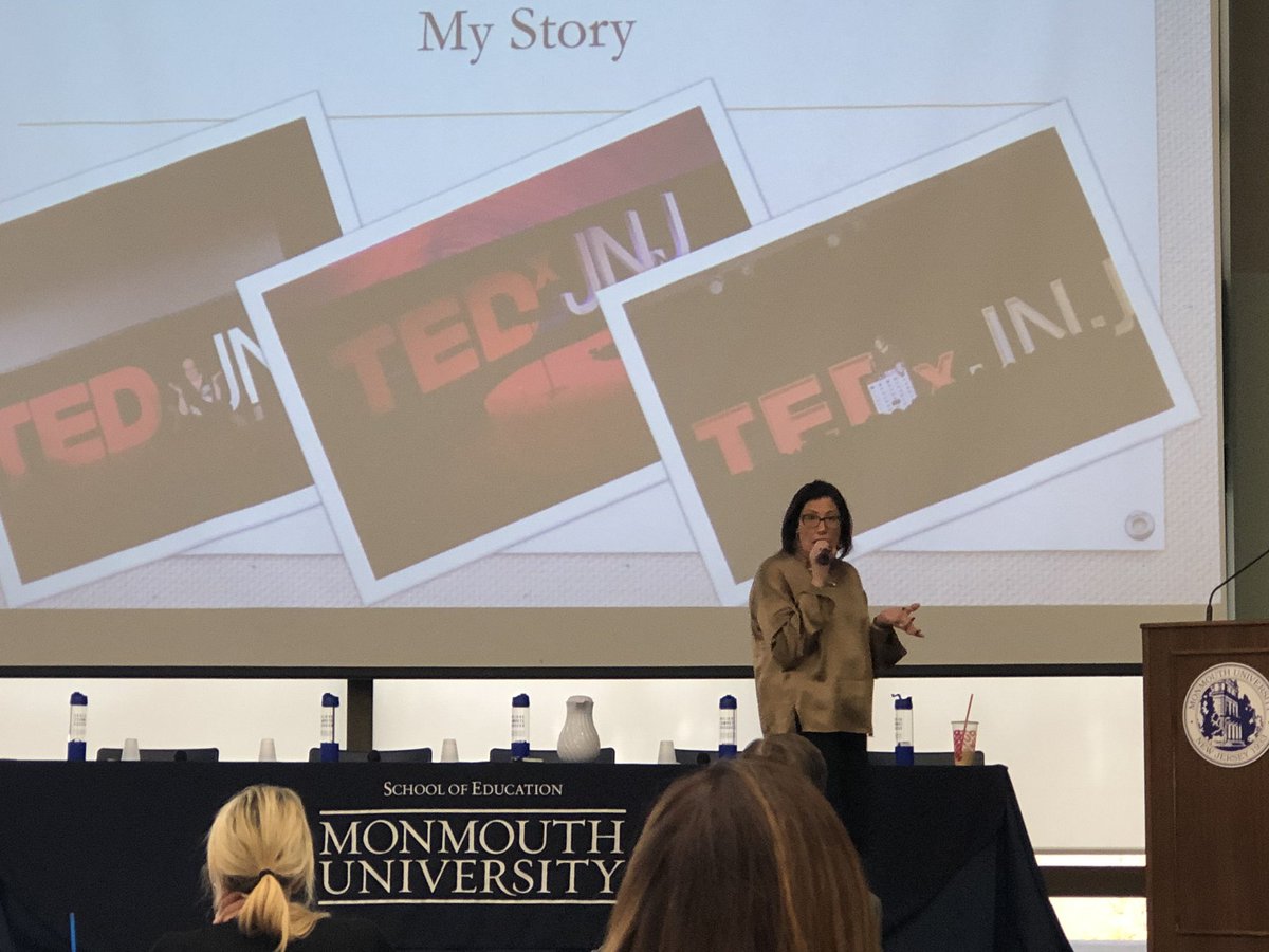 CMcCoid's tweet photo. Listening to the awesome @MSurdez at the Womenβs Leadership Conference @monmouthu! #MUEdD #choosekind #radicallyreal https://t.co/nRso8bAvKR
