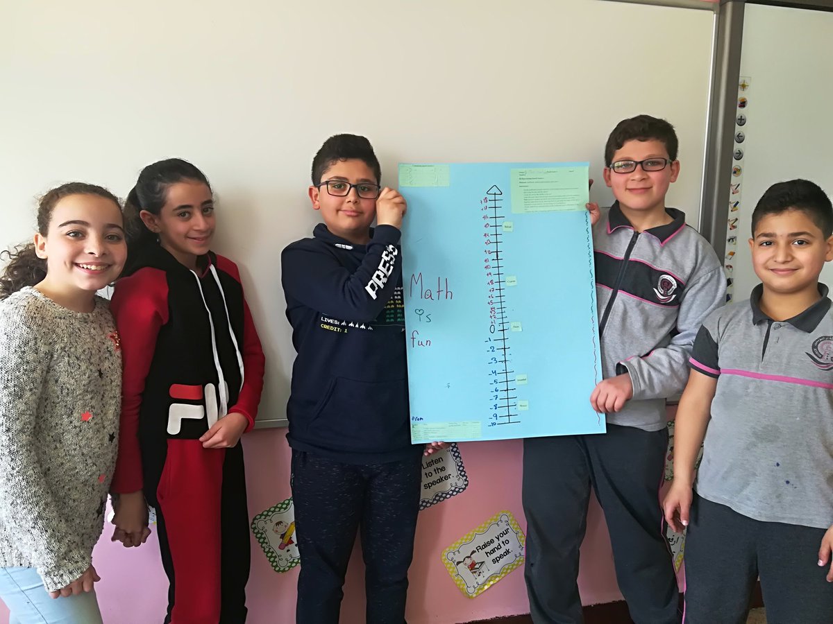 yasminbobbo's tweet photo. Grade 6 learners #SignedNumbers #DifferentiatedActivity #represent the signed numbers on the number line vertically or horizontally #cooperative learning @MakAishaSchool https://t.co/P5DXzeJFvY
