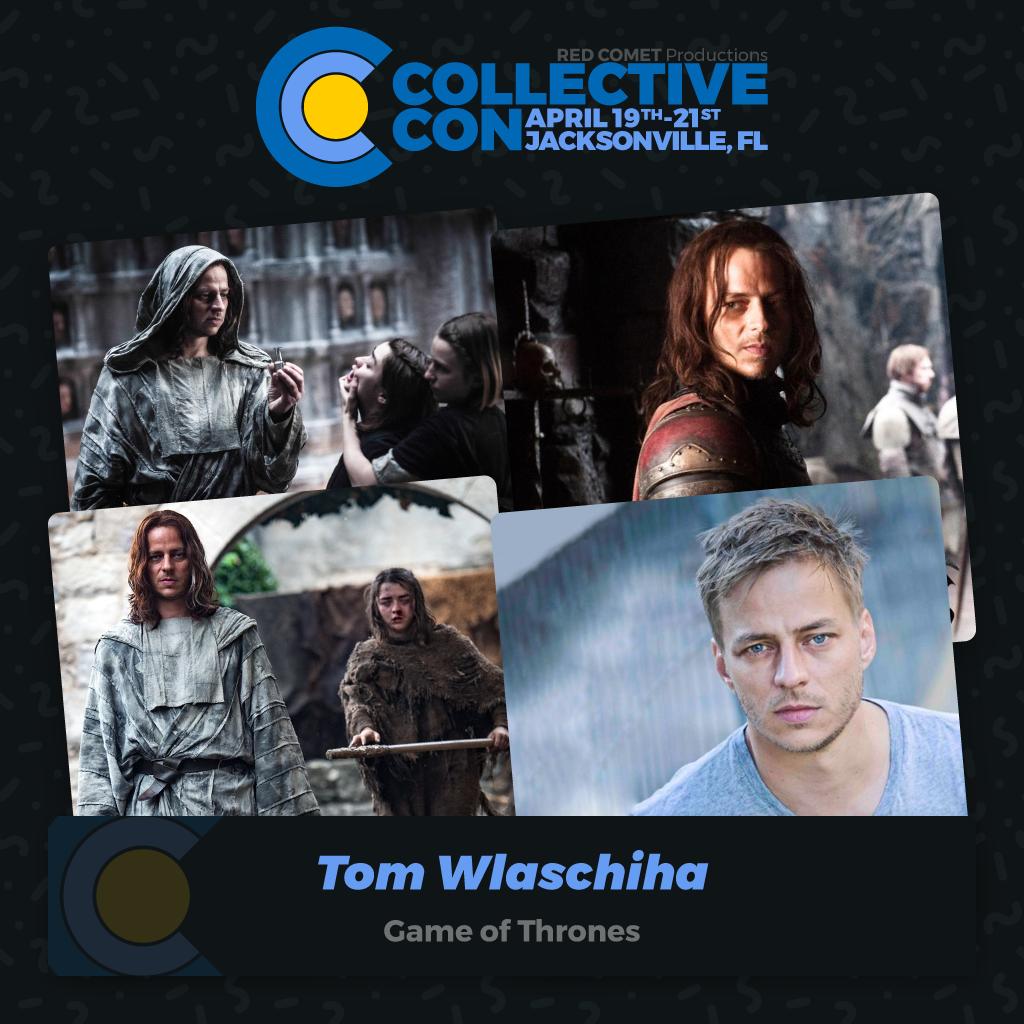 CollectiveConFL's tweet photo. Valar morghulis! Meet Jaqen H'ghar from the hit series #GameofThrones at this years #CollectiveCon!
Tom Wlaschiha will be a guest at the April 19th-21st Collective Con at the Morocco Shrine Auditorium in #Jacksonville, #Florida. https://t.co/c3xZzz1mMG
#CollectiveConFL #JaxFL https://t.co/Fq4CzKtap9