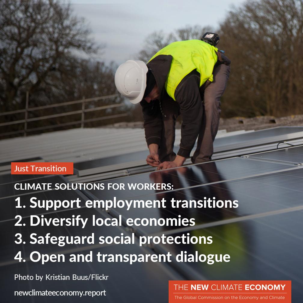 NewClimateEcon's tweet photo. #Renewable energy creates more jobs on a per MWh basis than fossil fuels: in 2017, renewable energy companies employed 10.3 million people - read more in #NCE2018 Report https://t.co/WkEhzvEDiF @IRENA #JustTransition https://t.co/iG5uelgexe