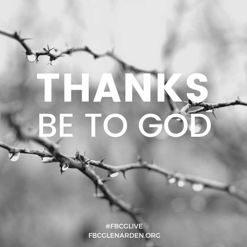 FBCG's tweet photo. God will see us through! Tell us what you're thankful for today! #FBGLive https://t.co/m2UQKArpGR