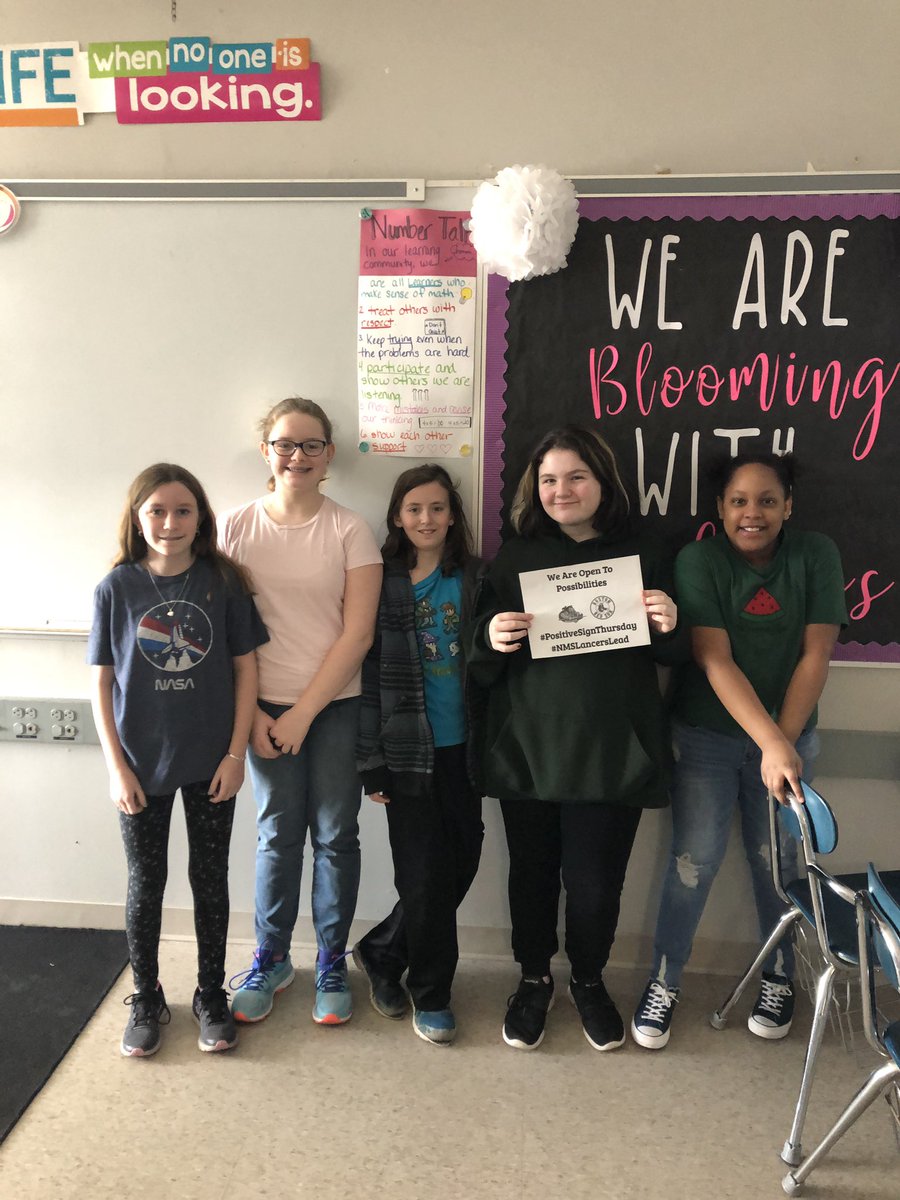 ABanksNMS's tweet image. It’s #positivesignthursday again &amp;amp; we are open to so many possibilities ☺️🤩👍🏻 #npspride #NMSlancerlead