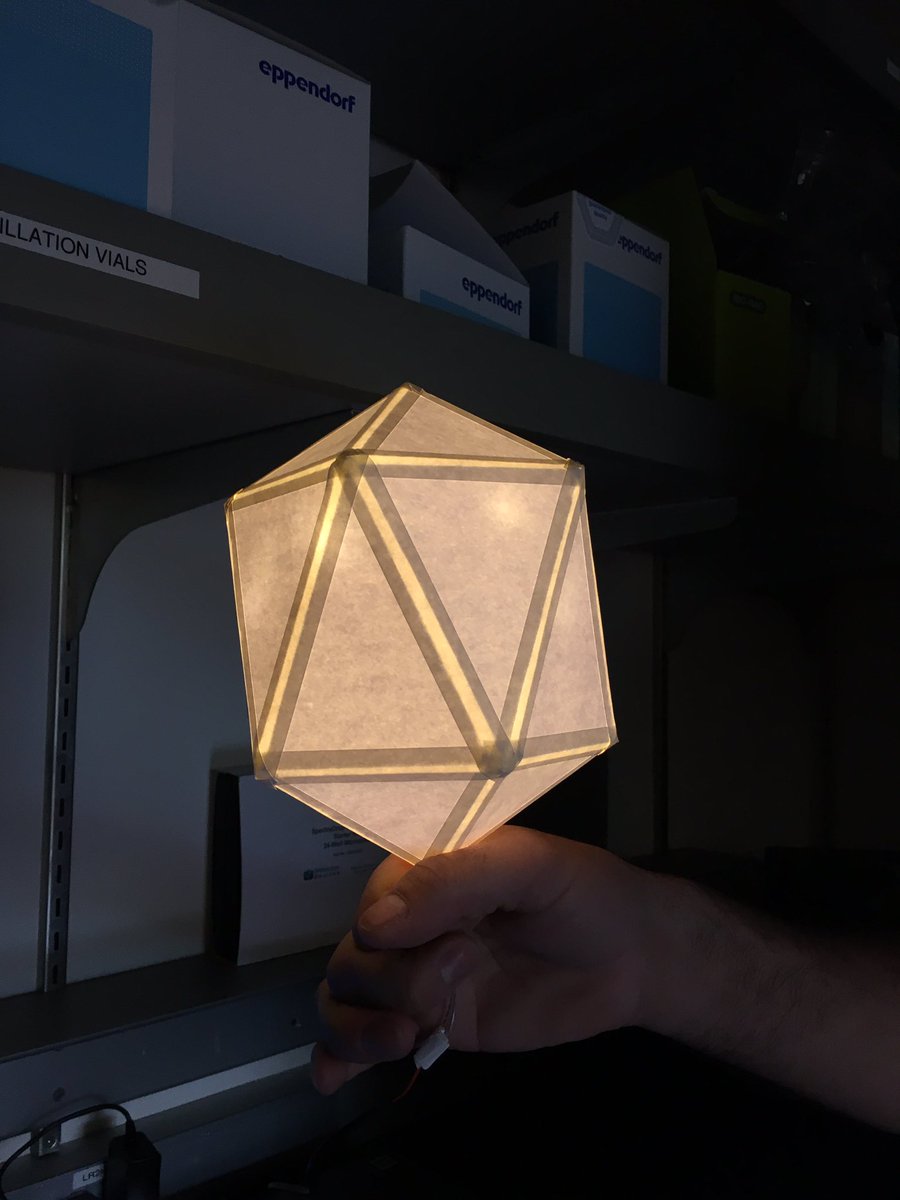 Some days in lab, a literal (phage capsid) light bulb goes on... it’s gonna be a good day