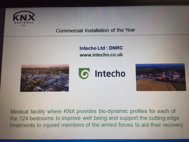 bemcoelectrical's tweet photo. Congratulations to the #KNX UK Awards winners today. An excellent conference and very worthy winners @SteinelUK @IntechoUK #JRLGroup #ARKME @KNXtoday https://t.co/CG6KKCWdjj