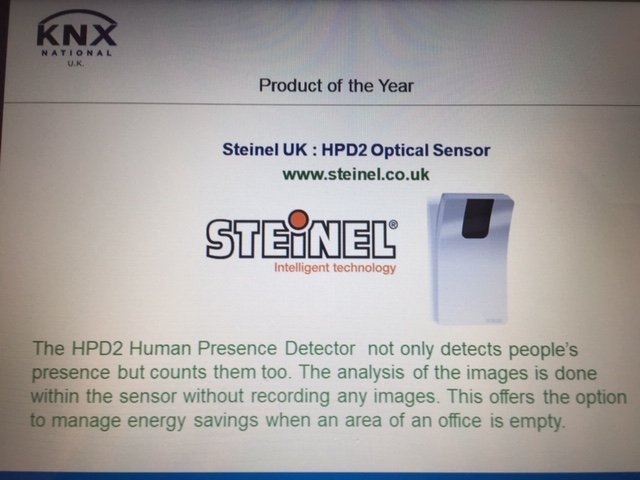 bemcoelectrical's tweet photo. Congratulations to the #KNX UK Awards winners today. An excellent conference and very worthy winners @SteinelUK @IntechoUK #JRLGroup #ARKME @KNXtoday https://t.co/CG6KKCWdjj