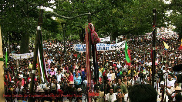 accioninfo's tweet photo. S.O.S COLOMBIA Comunicado Sociedad Civil y Organizaciones Internacionales NO MÁS GUERRA DE ESTADO CONTRA LA MINGA INDÍGENA https://t.co/m87gOBpqL6 https://t.co/X12CbKeoGr