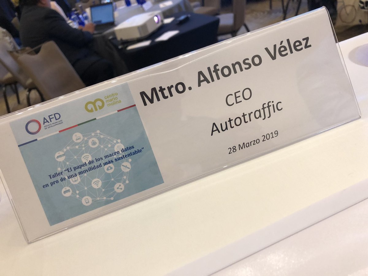 avelezig's tweet photo. Gracias al @CentroMMolina por la invitación como panelista durante el Taller “El papel de los macro datos en pro de una movilidad más sustentable” #Livink https://t.co/iNcAvn0gxh