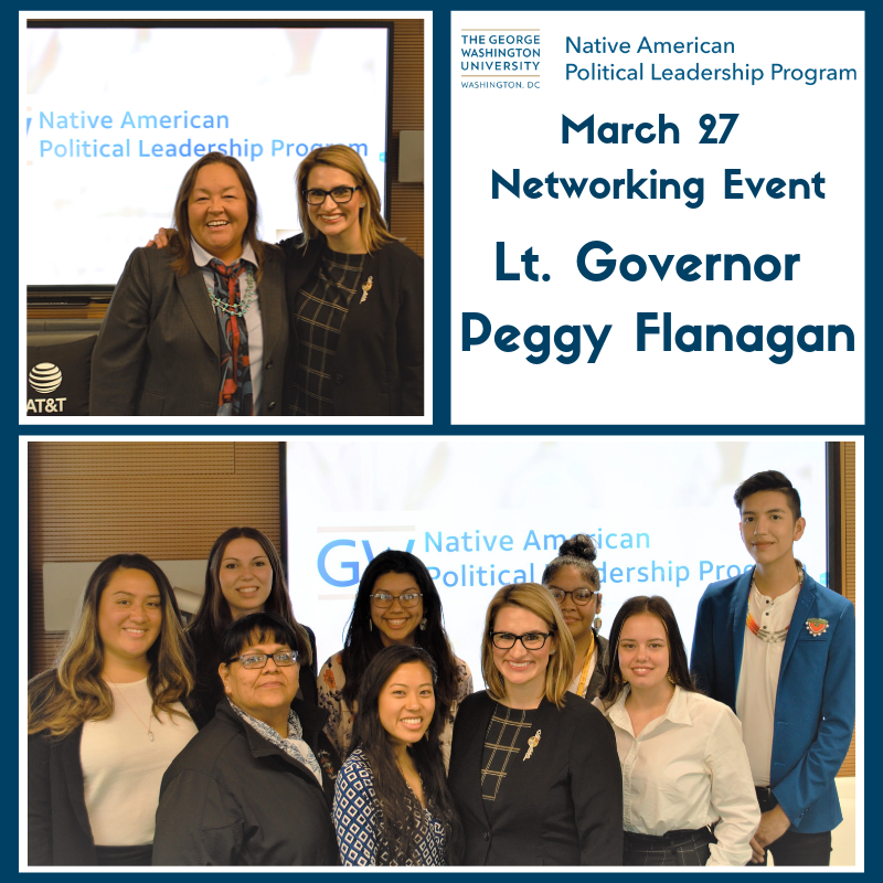 GWCIPP's tweet photo. "You can be Indigenous in any space and not have to apologize. That's what I want for your future." - Lt. Gov. Peggy Flanagan, D-Minn. (White Earth Nation), @ATTDCForum to discuss her inspirations, aspirations and #NativePolicy. @LtGovFlanagan was one of our first @NAPLP faculty. https://t.co/gzmXWNUCED