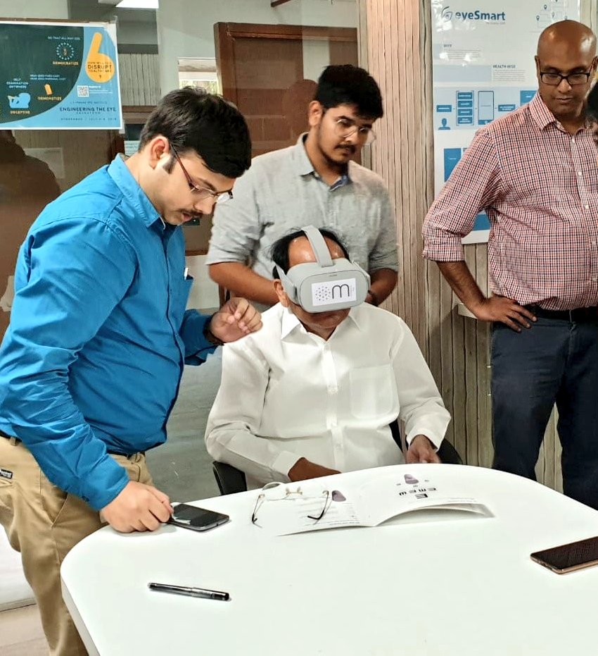 VPIndia's tweet photo. Visited the LV Prasad Eye Institute’s world-class innovation centre in Hyderabad today and was informed that the centre has been working to find innovative solutions through a collaborative platform LVP MITra, to develop cost-effective eye care solutions. #EyeCare @lvprasadeye https://t.co/J4wshkxqWF