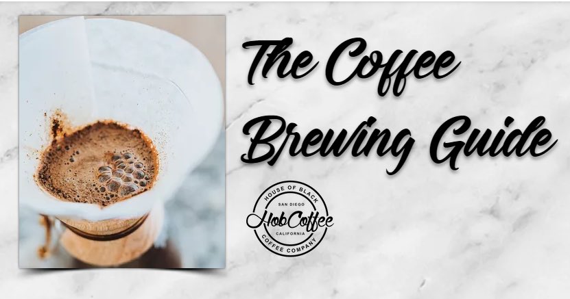 HobCoffee_'s tweet photo. Looking for tips on manual coffee brewing or pour overs? Check out our coffee brewing guide! We discuss various brew methods such as V60, Chemex, Aero/French press, and go over how many grams of coffee, grind, how much water etc. We’re here to help!
https://t.co/sYuieaK8t4 https://t.co/lnkAmCbJF8