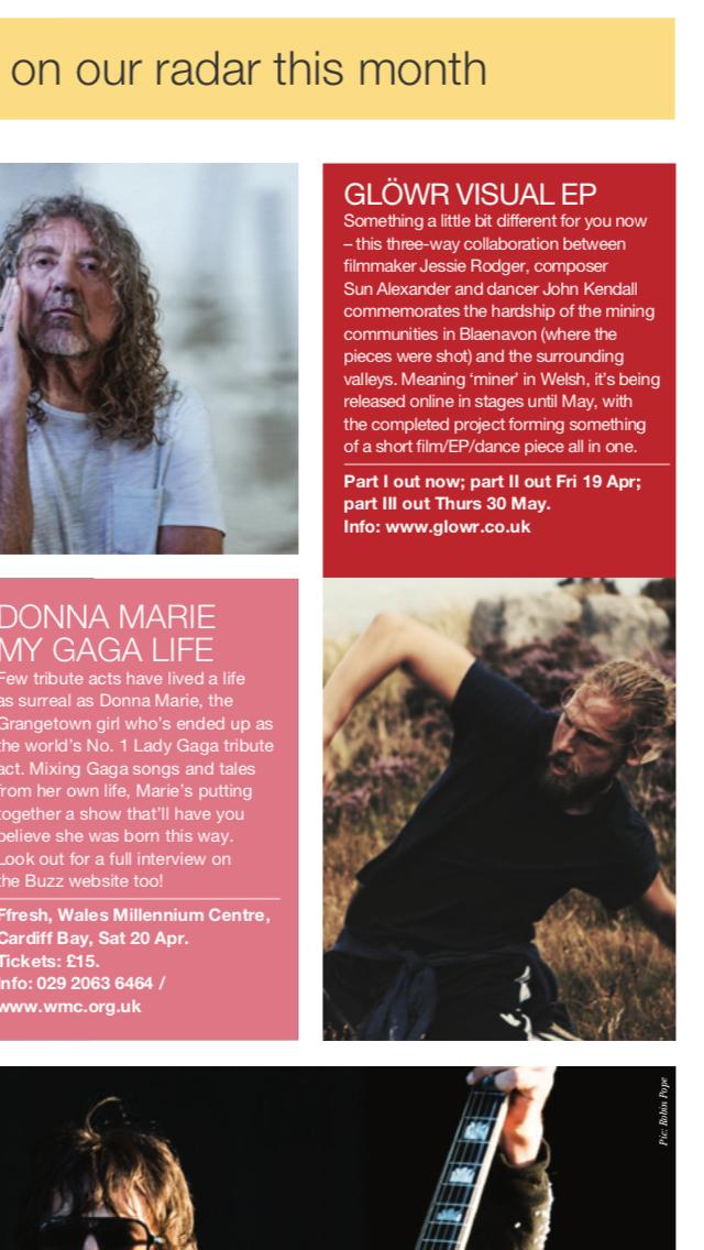 _GLOWR's tweet image. We're very excited to be featured in the April edition of @Buzz_Magazine! It's up online already and will hit newsstands very soon⚡️