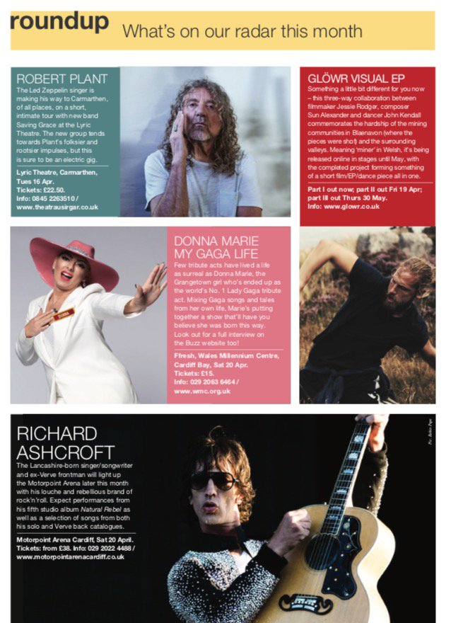 _GLOWR's tweet image. We're very excited to be featured in the April edition of @Buzz_Magazine! It's up online already and will hit newsstands very soon⚡️