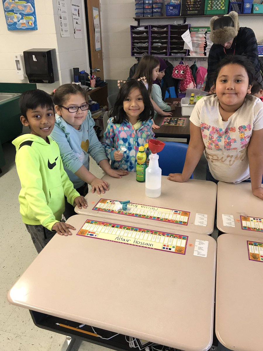 Made some awesome green cleaners with Green Kids last week! Thank you <a href="/ANStweets/">ANStweetsSometimes</a> for teaching us how to keep our environment clean and healthy! We never had so much fun cleaning before... <a href="/KGguarantee/">Kathy Wright (Guerriero)</a> <a href="/SullyES_LCPS/">Sully ES</a> #HornetsDeserveIt19