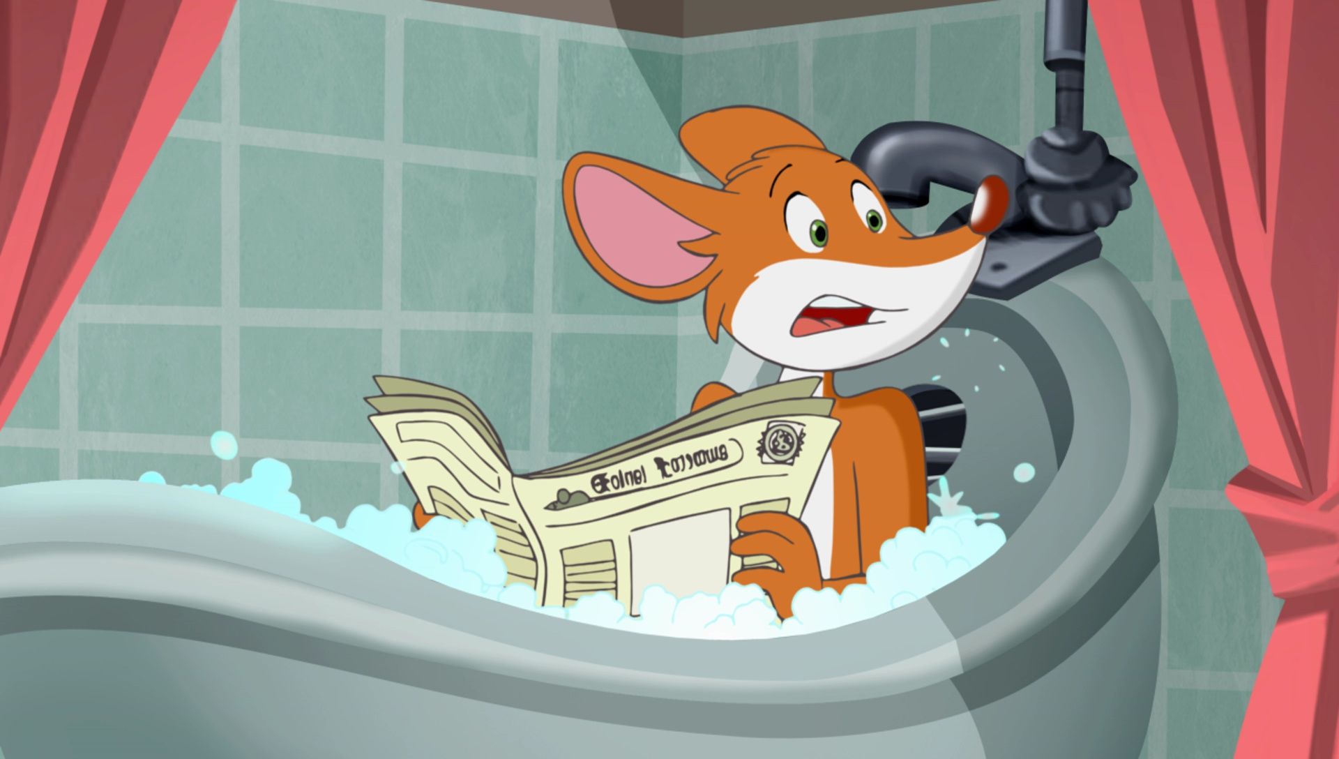“Man, privacy is so hard for people to get nowadays! #geronimostilton” .