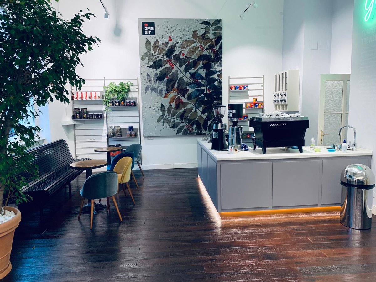 Goppion_Caffe's tweet photo. Il caffè Goppion sbarca a Vienna. Il nostro nuovo punto vendita da oggi vi accoglie a porte aperte, i nostri baristi con la tazzina in mano. Lo racconta anche @tribuna_treviso > https://t.co/EGH5HqA0qN https://t.co/0dVO9FULin