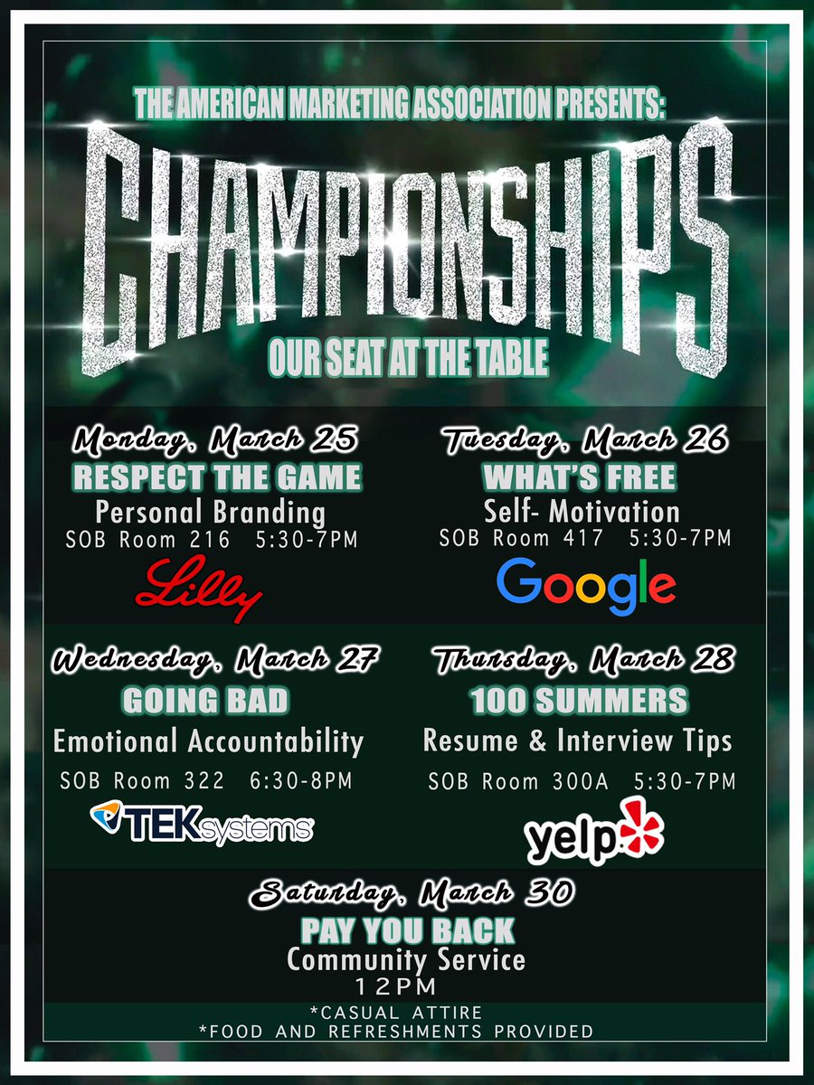 AMAHoward's tweet image. We’ve all seen the reviews, the stars and the dollar signs! Come out TODAY to see Yelp! give you the inside scoop on how employers review YOU! 5:30 in room 300A!