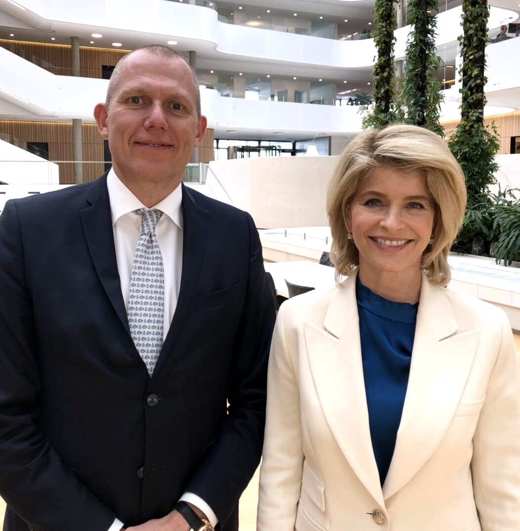 Thanks for the visit and constructive dialog today @USAmbDenmark. We are  excited about our future growth prospect in the U.S.