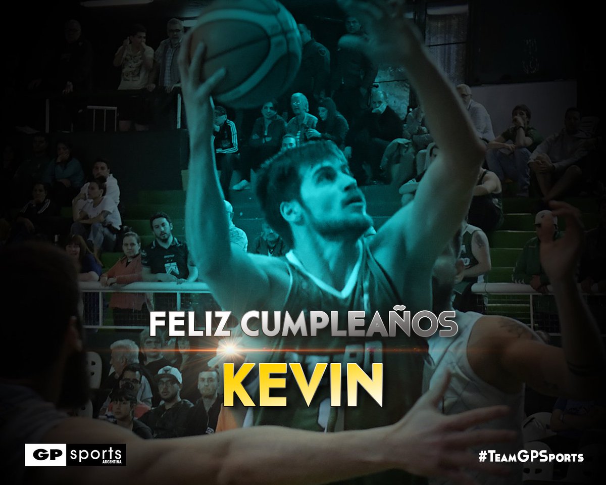 ¡Feliz cumpleaños <a href="/kevin_ch91/">Kevin Hernandez</a>! 🏀🎂 #TeamGPSports