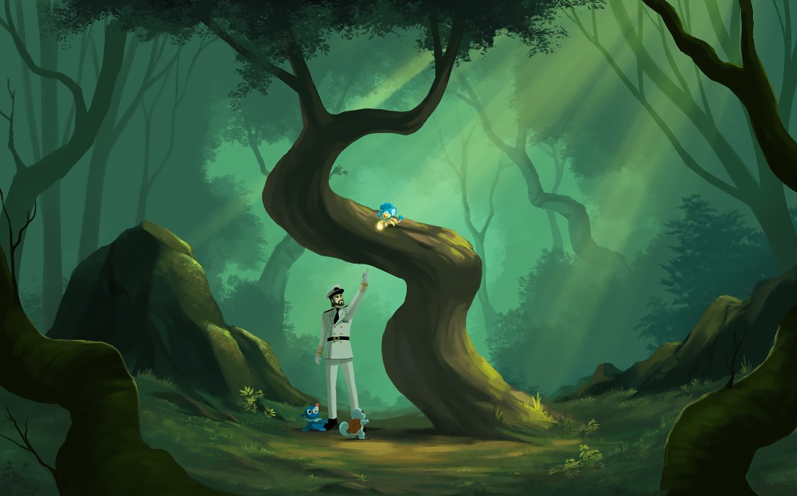 He’s currently exploring the unknown.